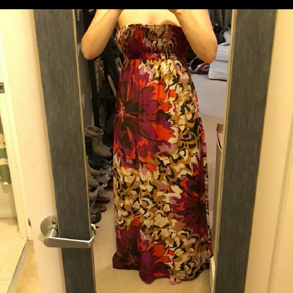Flower print maxi. EUC.